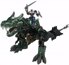 MB-09 Dinobot Grimlock and Optimus Prime